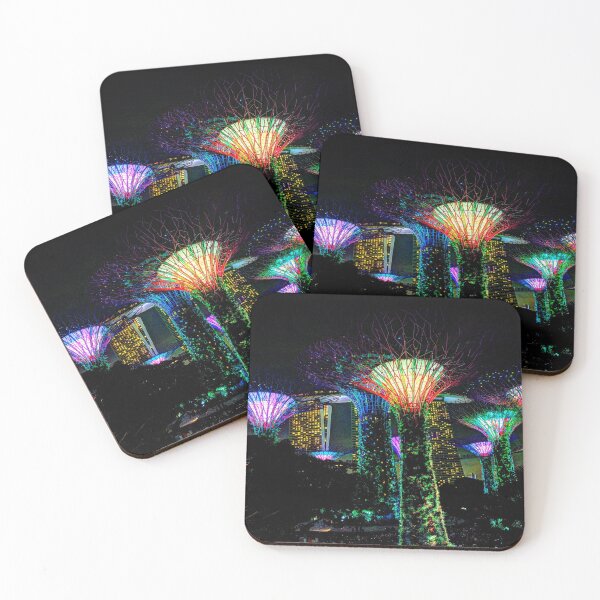 Item preview, Lit up Gardens by the Bay designed and sold by Blackadder Photography.