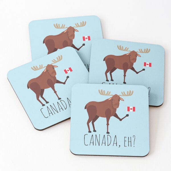 Item preview, Canadian Moose Design for Canada Lovers designed and sold by Hopscotch Shop Designs.