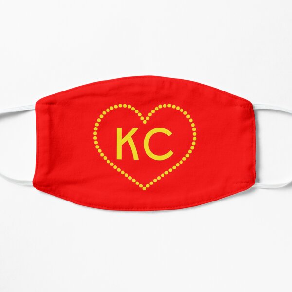 Kansas City KC Heart I Love KC Design Mask