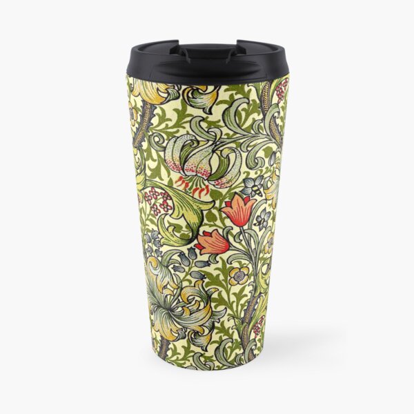 William Morris Golden Lily Travel Mug