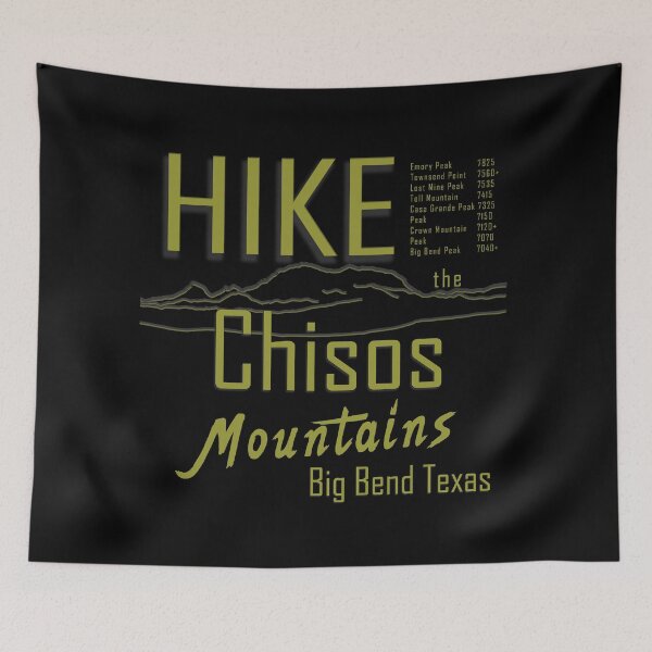 Item preview, Hike the Chisos Mountains  designed and sold by daysray.