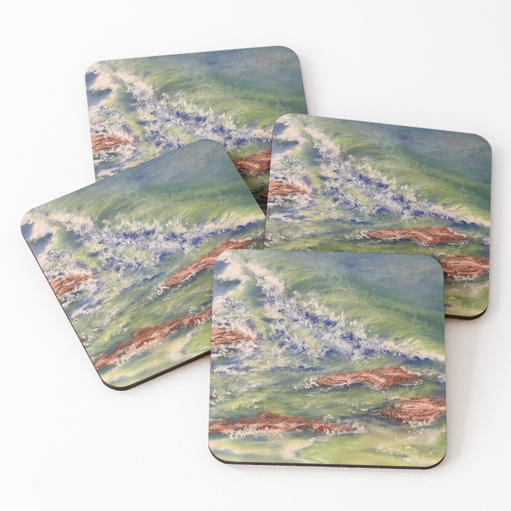 Item preview, Coasters (Set of 4) designed and sold by GrevilleaArts.