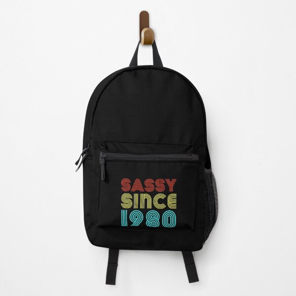 Item preview, Funny Sassy Since 1980 retro vintage designs for men and women designed and sold by ZETTIF ⭐⭐⭐⭐⭐.