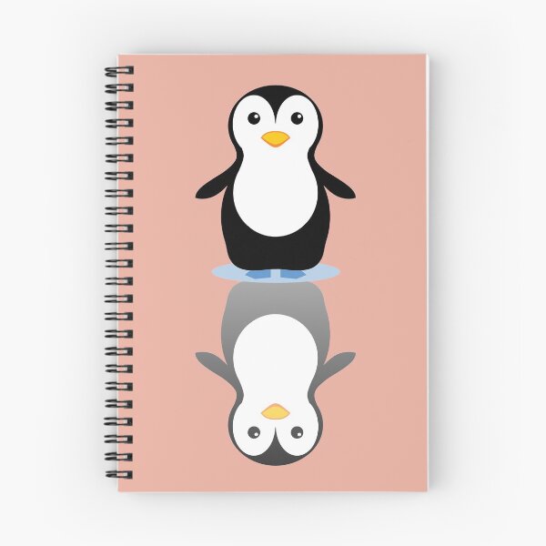 Item preview, LONELY PENGUIN REFLECTING designed and sold by Jean Gregory Evans.