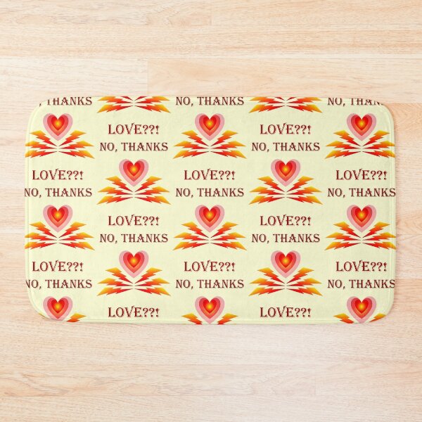 Item preview, Love??! No, thanks designed and sold by helenkaiy.