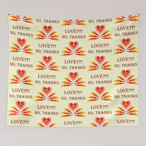 Item preview, Love??! No, thanks designed and sold by helenkaiy.