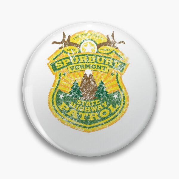 Item preview, Spurbury State Highway Patrol Vermont designed and sold by A Little Bit of  Everything.