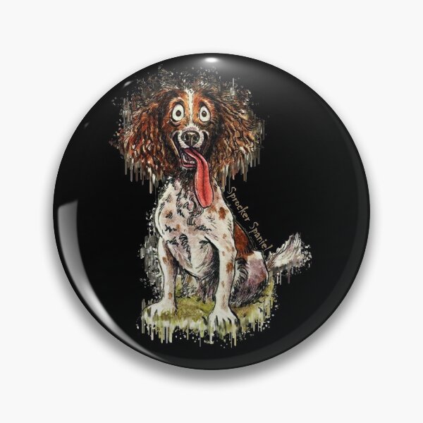 Item preview, Sprocker Spaniel portrait designed and sold by IgaBarClay.