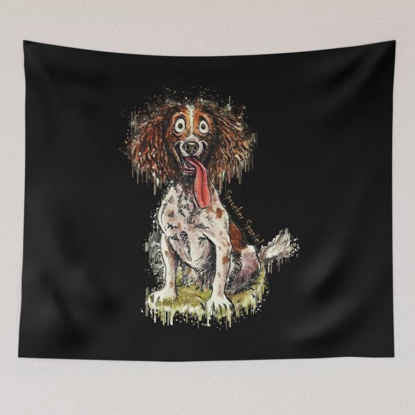 Item preview, Sprocker Spaniel portrait designed and sold by IgaBarClay.