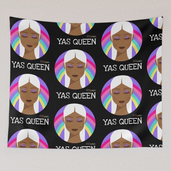 Item preview, Yas Queen mujeres hermosas designed and sold by RikkyTeesPride.