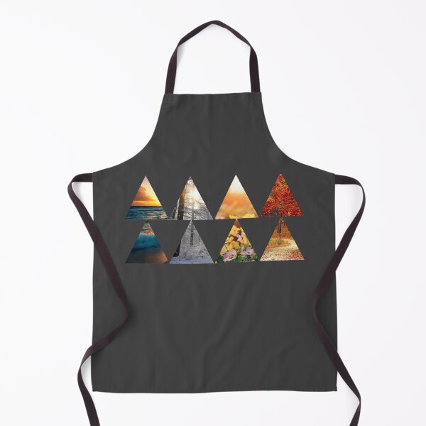 Item preview, Four Seasons - Beautiful Modern Triangles Summer Winter Spring Fall designed and sold by Dorkification.