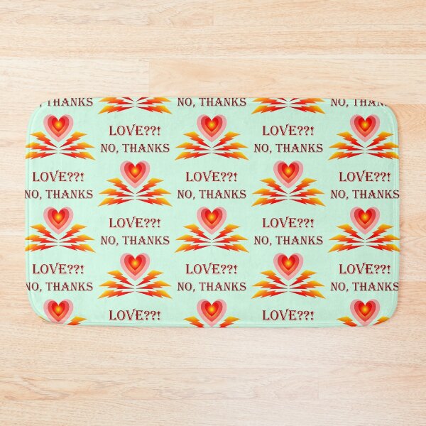 Item preview, Love??! No, thanks designed and sold by helenkaiy.