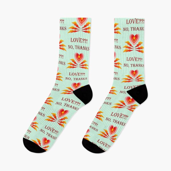 Item preview, Love??! No, thanks designed and sold by helenkaiy.