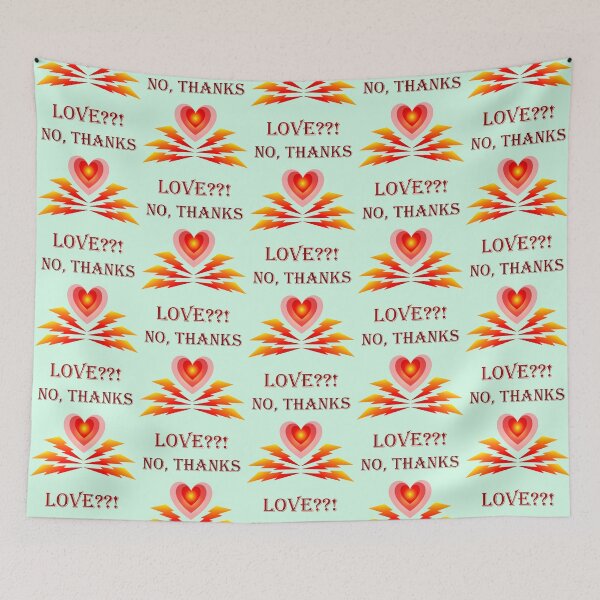 Item preview, Love??! No, thanks designed and sold by helenkaiy.
