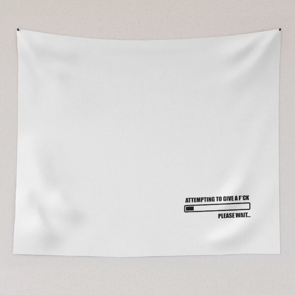 Item preview, Attempting to give a F*CK, Please wait... designed and sold by CatByDesign.