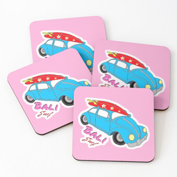 Artikelvorschau, Kopie von Surf Time, Bali Surf - auf pink entworfen und verkauft von LittleAngy.
