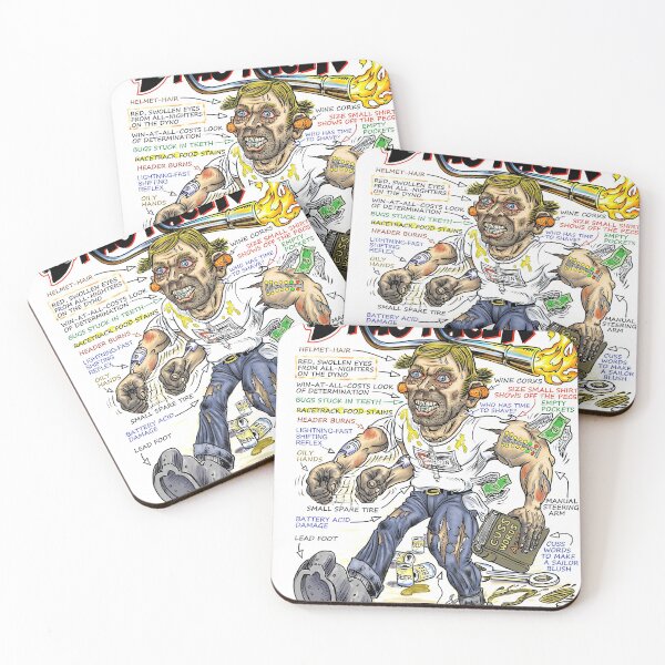 Item preview, Drag Racer Profile designed and sold by fuelledpencil.