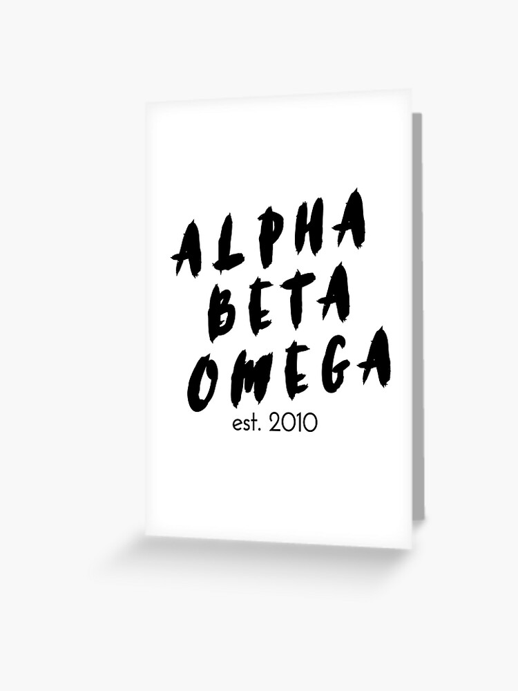 Alpha Beta Omega