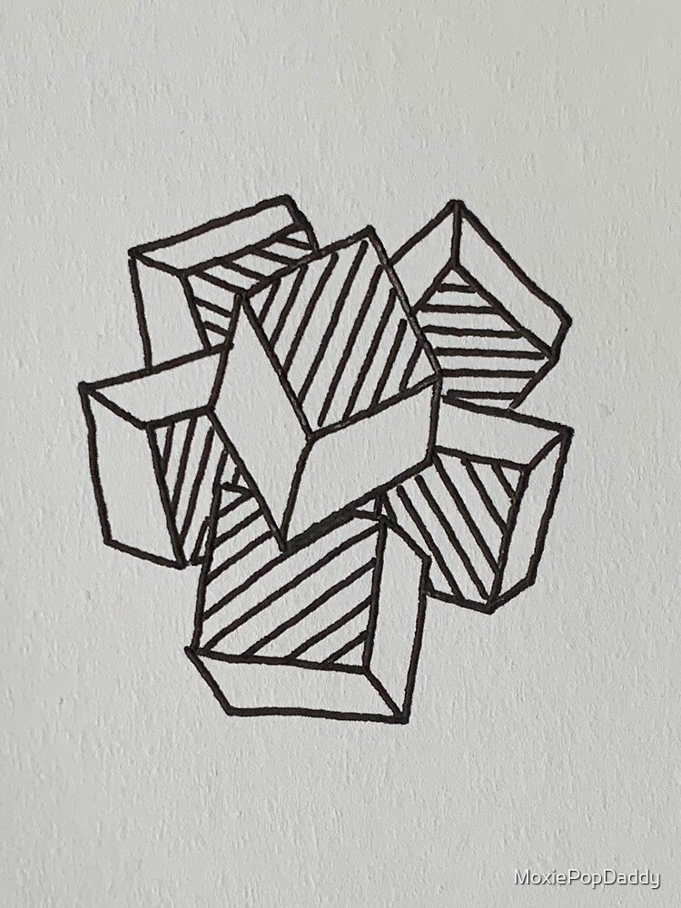 "Abstract Block Art" by MoxiePopDaddy Redbubble