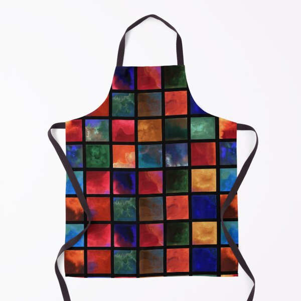 Item preview, Watercolor squares geometric shapes tile pearl contrast designed and sold by fuzzyfox.