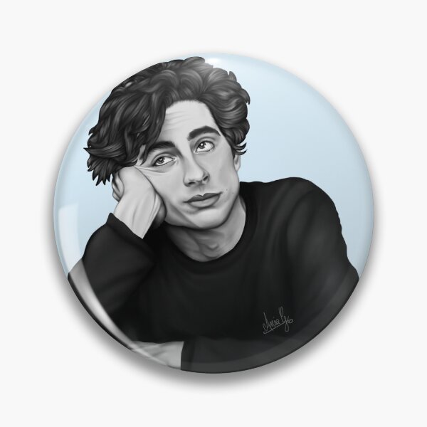 Artikelvorschau, Timothée Chalamet in Schwarz & Weiß entworfen und verkauft von ouvterspace.