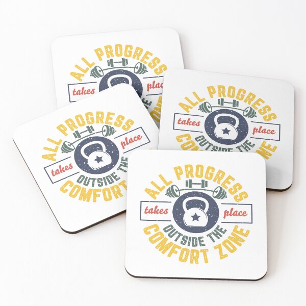 Item preview, Outside The Comfort Zone - Gym Motivation  designed and sold by crimsontreasure.
