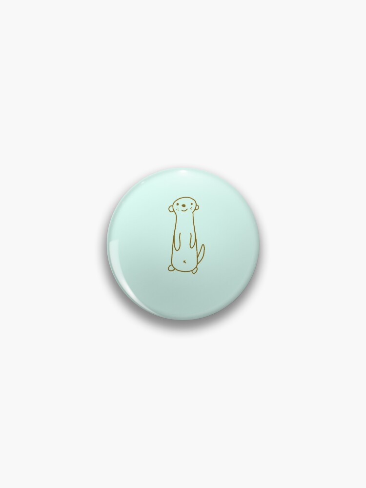 Meerkat Buttons & Pins - No Minimum Quantity