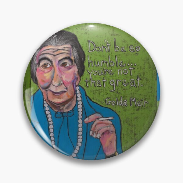 Item preview, Golda Meir designed and sold by David Hinds.