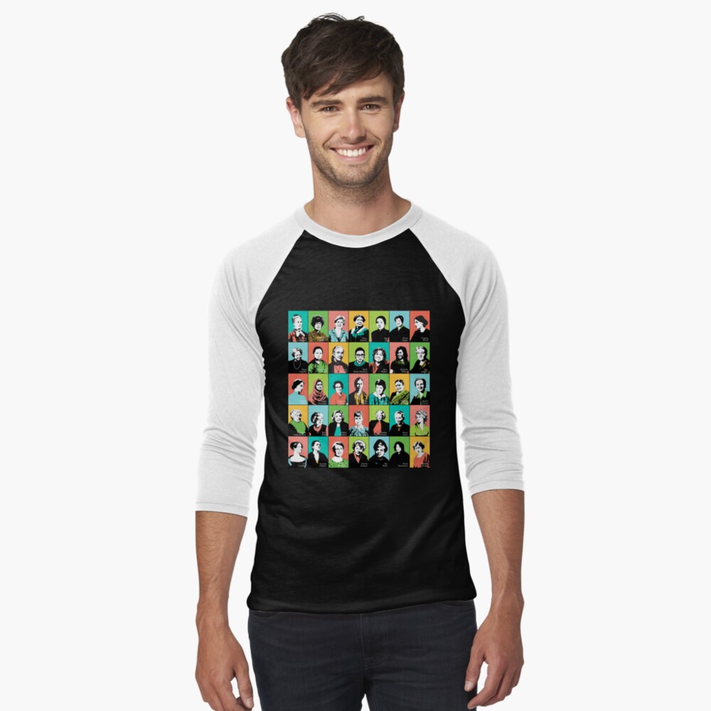 Item preview, Baseball ¾ Sleeve T-Shirt designed and sold by candhdesigns.