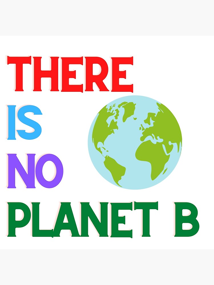 Disover There Is No Planet B Premium Matte Vertical Poster