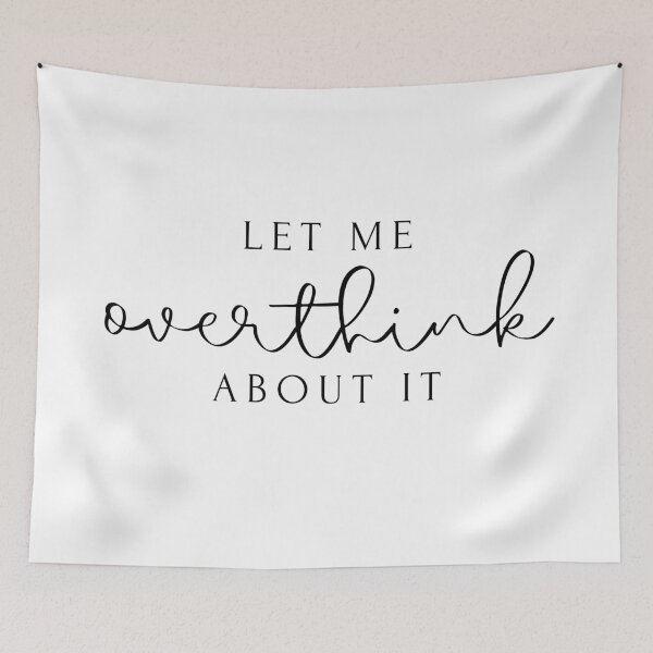 Item preview, Let me overthink about it designed and sold by flying-flamingo.