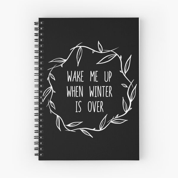 Item preview, Wake Me Up When Winter Is Over designed and sold by wholesomegothic.