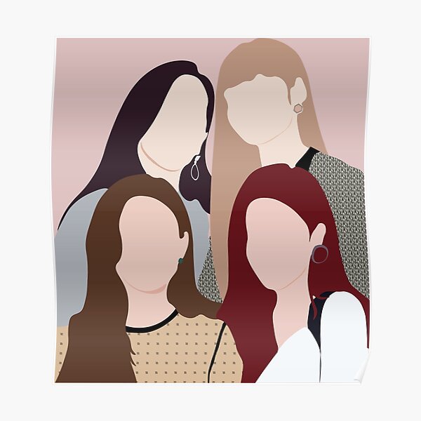 BLACKPINK | Rose Jennie Lisa Jisoo Poster