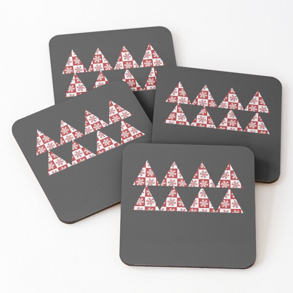 Item preview, Beautiful Holiday Tree Triangles - Christmas Wrapping Present Aesthetic  designed and sold by Dorkification.