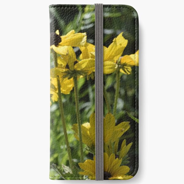Yellow Bunch iPhone Wallet