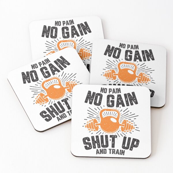 Item preview, No Pain No Gain - Gym Motivation  designed and sold by crimsontreasure.