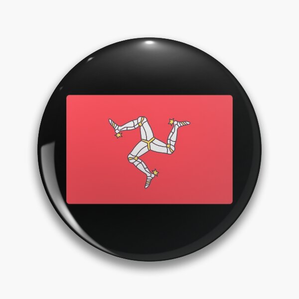 Item preview, ISLE OF MAN MNIMALIST FLAG MASK designed and sold by Just Simple And Awesome.