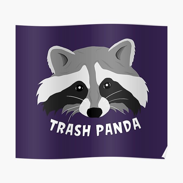 Trash Pandas Purple Hockey Jersey