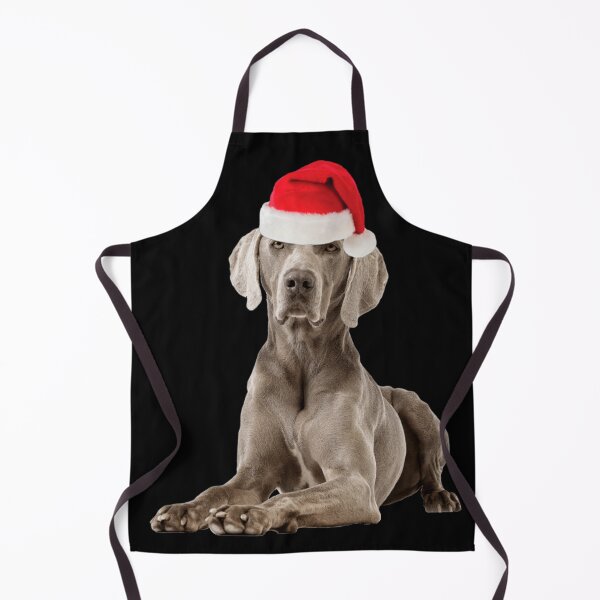 Item preview, Weimaraner Christmas Santa Gift designed and sold by FunShirtDesigns.