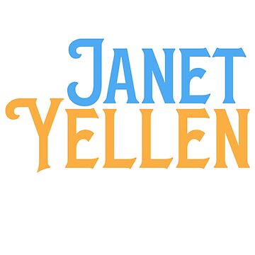 Artwork thumbnail, Janet Yellen Sticker by KGN CREATIVITY