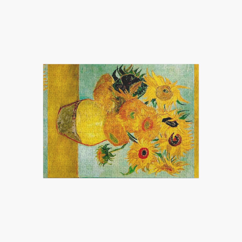 Sunflowers - Van Gogh - Puzzle – Today is Art Day