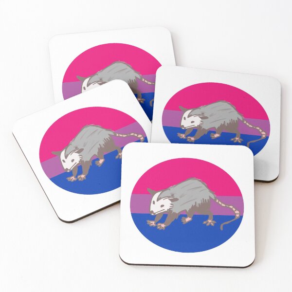 Item preview, bisexual opossum  designed and sold by blueberrypossum.