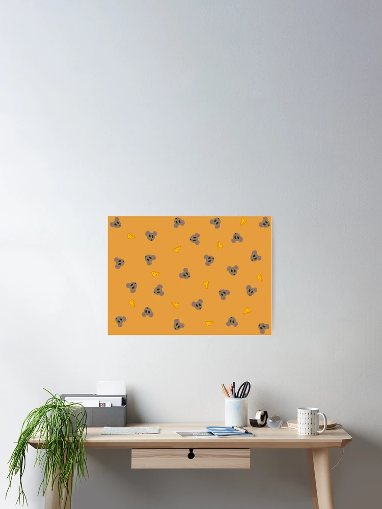 Thumbnail 2 of 3, Poster, Mouse And Cheese designed and sold by JavaDraws.