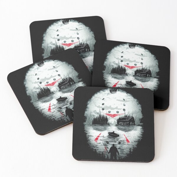 Item preview, facemash Jason voorhees art friday halloween christmas designed and sold by ConradRhonda5.