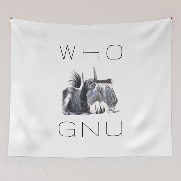 Item preview, Who Gnu designed and sold by LauraWolfArtist.