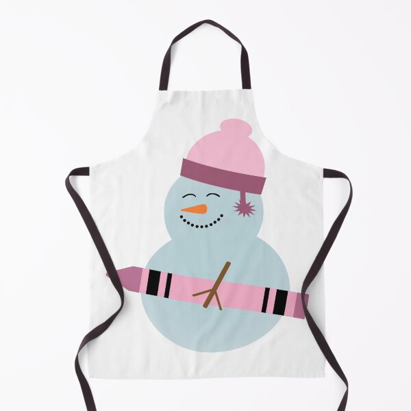 Item preview, snowman teacher with crayon designed and sold by Gwenvell.
