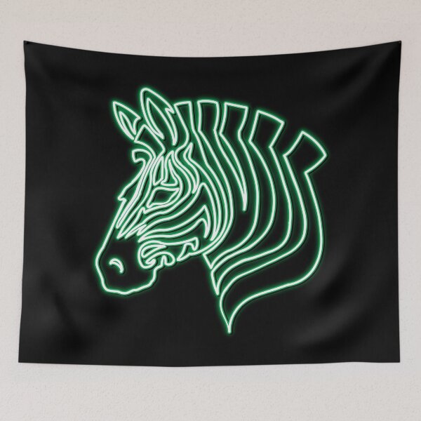 Item preview, Green Neon Zebra designed and sold by Elle  Hazlett.