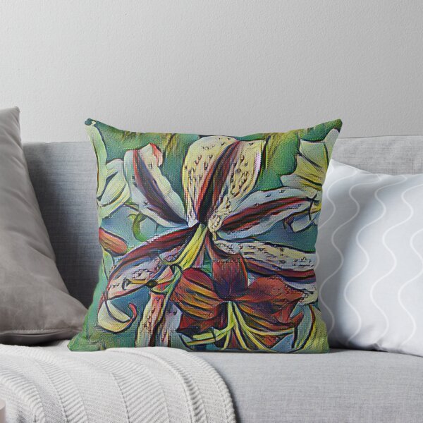 Item preview, Tiger Lilly en un jardín designed and sold by MaxnGeorge.