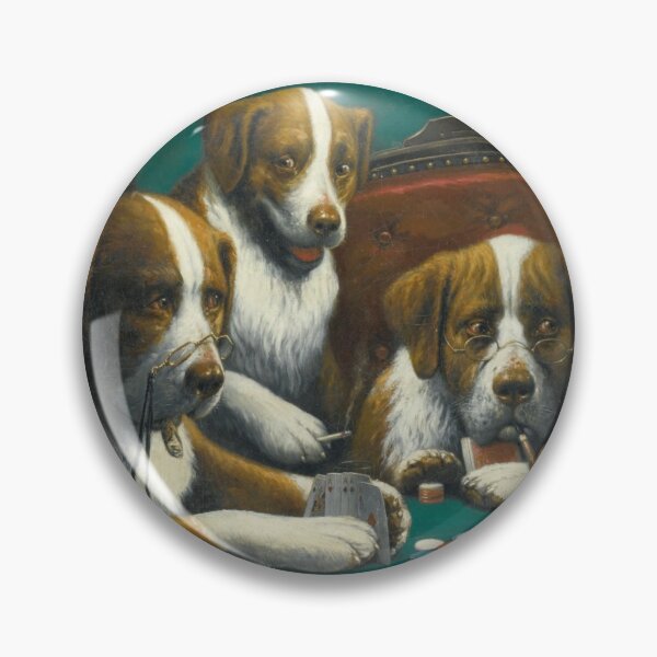 Item preview, Poker Game (1894) by Cassius Marcellus designed and sold by SimpleJoyStyle.