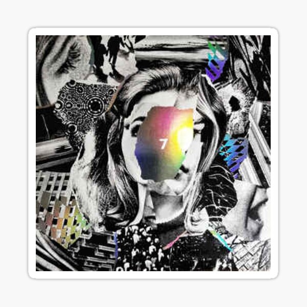 7 Album Cover (HOLO) Sticker